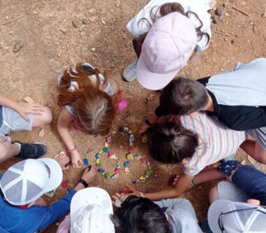 Land art με δικά μας χρώματα
