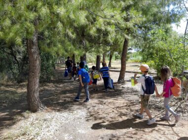 Πεζοπορία στο Πάρκο Τρίτση