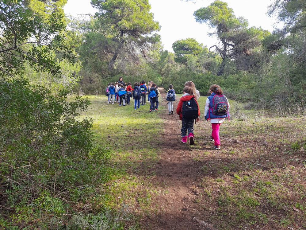 Βιωματικό παιχνίδι για τη σηματοδότηση των μονοπατιών