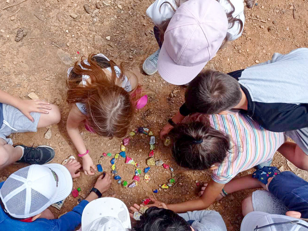 Land art με δικά μας χρώματα