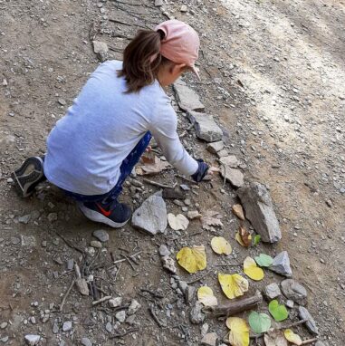 Land art στο δάσος