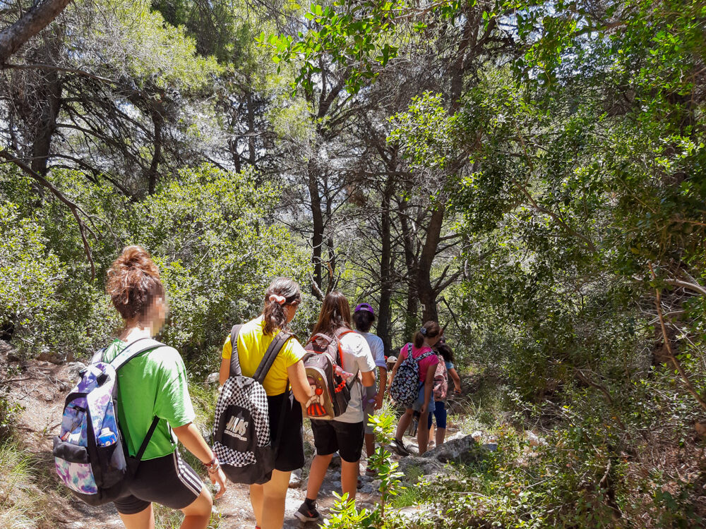 Πεζοπορία στους πρόποδες της Πάρνηθας